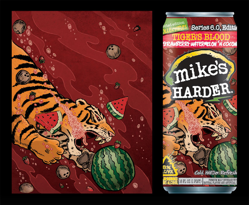Underwater Tiger | Client: Mike's HARDER