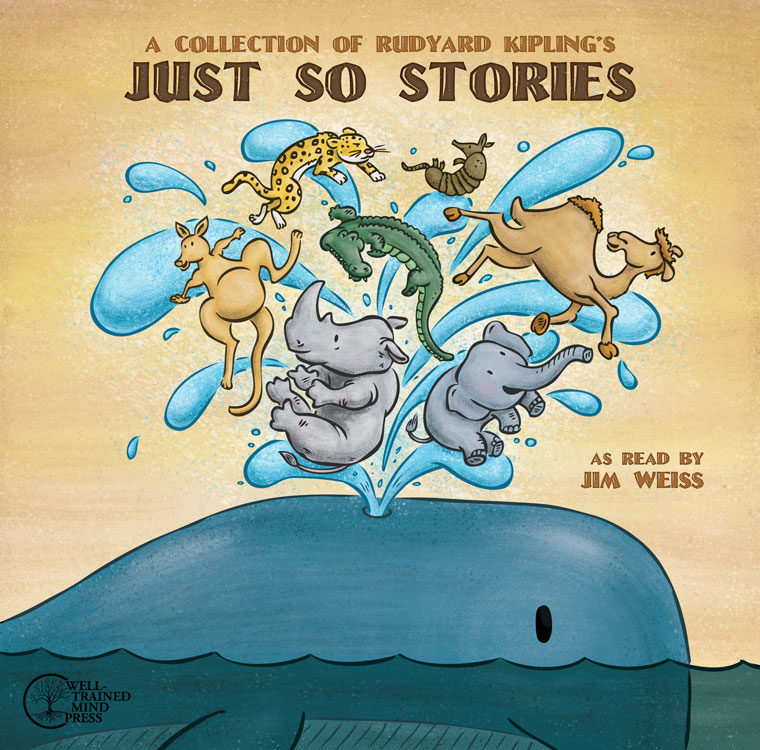 Just So Stories cover illustration | Client: Well Trained Mind Press