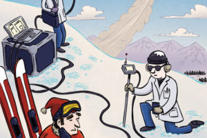 Ski Bane | Client: Ascent | illustration by Scott DuBar