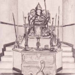 Balinese Ganesha Temple sketch