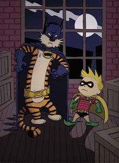 Mash-up: Bat-Hobbes and Calvin
