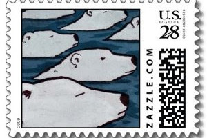 How to be a Self-Promotional Nerd: Custom-made Postage Stamps