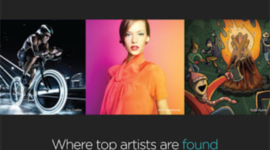Work featured on FoundFolios event banner