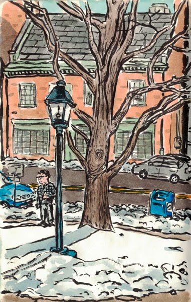 Hanging with the Urban Sketchers