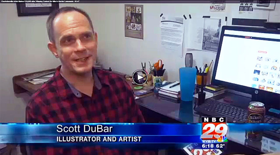 NBC29 Covers My Big Win With Mike’s HARDER