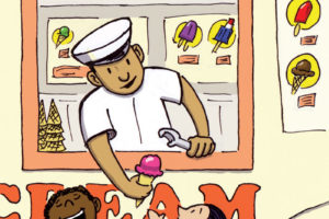 Ice Cream Man illustration by Scott DuBar