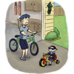 Toddler Intimidation illustration by Scott DuBar