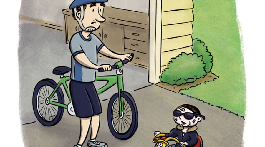 Toddler Intimidation illustration by Scott DuBar