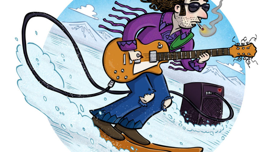 Mountain Music illustration by Scott DuBar