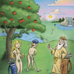 In The Beginning There Was Golf, illustration by Scott DuBar