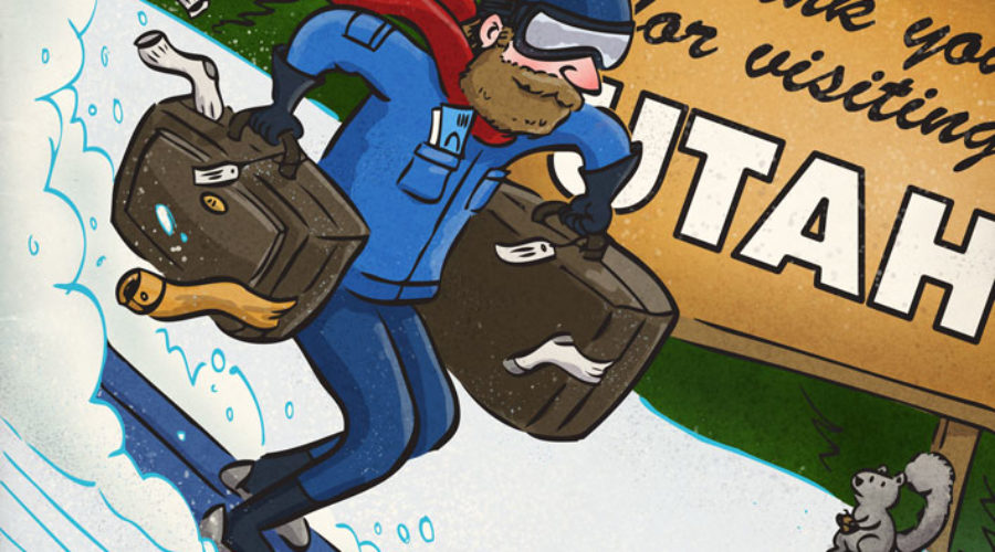 Three-Year Plan | Client: Utah Adventure Journal | illustration by Scott DuBar