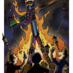 Burning Sean by illustrator Scott DuBar