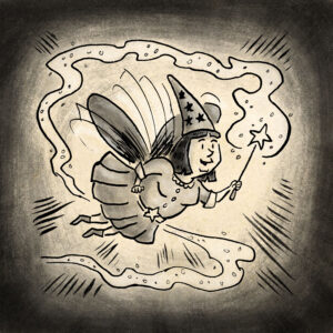 Star | Inktober Day 8 by illustrator Scott DuBar